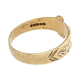 1970s 9ct Gold Buckle Ring