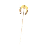 15ct horseshoe tie pin 