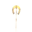 15ct horseshoe tie pin 