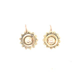 Antique Revival Gold Drop Victorian Earrings