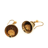 Antique Victorian Gold Bell Drop Earrings